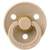 Bibs Sucette Ronde Colour Taupe - 0/6 Mois