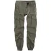 Jack & Jones Pantalon cargo Slim Fit Vert foncé en coton Taille : 33 / Longueur : 36