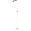 Lussero   Douche extérieure sur pied en acier inoxydable 304 finition ...