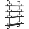 4 étagères en frêne noir 95 cm Démon Shelf - Gubi