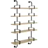 5 étagères en chêne laqué 95 cm Démon Shelf - Gubi
