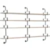 4 étagères en noyer 215 cm Démon Shelf - Gubi