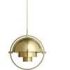 GUBI Suspension Multi-Lite, Ø 36 cm, laiton/laiton