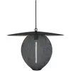 GUBI lampe à suspension SATELLITE LARGE Ø 27 cm (Rainy grey - Acier ve...
