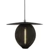 GUBI lampe à suspension SATELLITE LARGE Ø 27 cm (Midnight black - Acie...