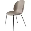 Gubi Set De 4 Chaises Beetle Dining Chair Base Chrome Noir (New Beige ...