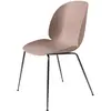 Gubi Set De 4 Chaises Beetle Dining Chair Base Chrome Noir (Sweet Pink...