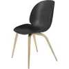 Gubi Chaise Beetle Dining Chair Base En Chêne (Black - Polypropylène E...
