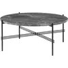 Table basse ronde en marbre gris 80cm TS - Gubi