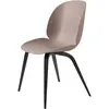 Gubi Chaise Beetle Dining Chair Base En Hêtre Noir (Sweet Pink - Polyp...