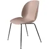 Gubi Set De 4 Chaises Beetle Dining Chair Base Noire (Sweet Pink - Pol...