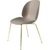 Gubi Set De 4 Chaises Beetle Dining Chair Base Laiton (New Beige - Pol...