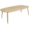 GUBI table elliptique DINING TABLE (Chêne - Bois)