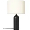 Lampe de table blanche base noir 65 cm Gravity - Gubi