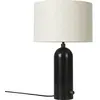 Lampe de table beige base noire 49 cm Gravity - Gubi