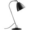 Lampe à poser en métal chromé et noir bestlite 50 cm BL2 - Gubi