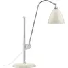 Gubi - Lampe de table Bestlite - Blanc - Métal chromé - Designer Robert Dudley Best