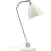 Robert Dudley Best Lampe de table en laiton blanche base argenté 48 cm BL2 - Gubi