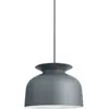 GUBI lampe à suspension RONDE Ø40 cm (Pigeon - Aluminium)