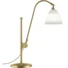 Lampe de table crème base dorée en laiton BL1 - Gubi