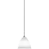 Suspension crème base argenté en laiton 21 cm BL9 - Gubi