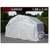 Garage pliant (Moto), 1,88x3,45x1,9m, Gris