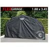Garage pliant (Moto), 1,88x3,45x1,9m, Noir