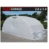 Garage pliant (Voiture), 2,6x5,8x2,1m, Gris Dancover Abris Voiture