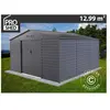 Abri de jardin 3,4x3,82x2,05m ProShed®, Anthracite