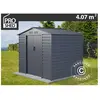 Abri de jardin 2,13x1,91x1,90m ProShed®, Anthracite