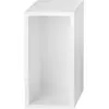 Module fermé S pour étagère Stacked Blanc - Muuto