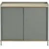 Muuto - Commode Enfold Vert amande taille unique