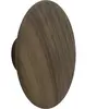 Patère ronde en noyer naturel 17 cm The Dots - Muuto