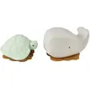 Hévéa - Coffret 2 jouets de bain caoutchouc naturel baleine et tortue