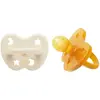 Hevea Lot de 2 tétine ronde milky white e