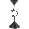Broste Copenhagen - Bougeoir Selma Noir taille unique