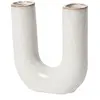 BROSTE COPENHAGEN - Vase Hector - Blanc - Grès émaillé