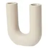 BROSTE COPENHAGEN - Vase Hector - Beige - Grès émaillé