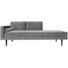 Divan en velours gris Wind - Broste Copenhagen