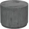 Broste Copenhagen Podium Rillo Ø56XH42CM - gris