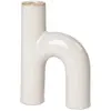BROSTE COPENHAGEN - Vase Hector - Blanc - Grès émaillé