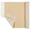 Broste Copenhagen Tapis Henny 140x200cm - gris clair / jaune