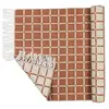 Broste Copenhagen Tapis Henny 140x200cm-gris clair / brun rustique