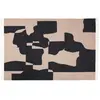 Broste Copenhagen Tapis Gertrud noir - 140x200cm
