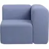 Broste Copenhagen Module canapé Lagoon coin gauche - bleu clair