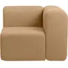Broste Copenhagen Module canapé Lagoon coin gauche - ocre