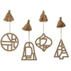 Décorations de noël Broste Copenhagen  FILI X4