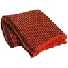 Broste Copenhagen Linda plaid citrouille/orange - 130x180cm