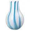 Broste Copenhagen Vase Ada rayure bleu clair Ø23,5cm - 14485061
