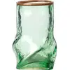 Broste Copenhagen Vase Ellen vert/marron - 14485081